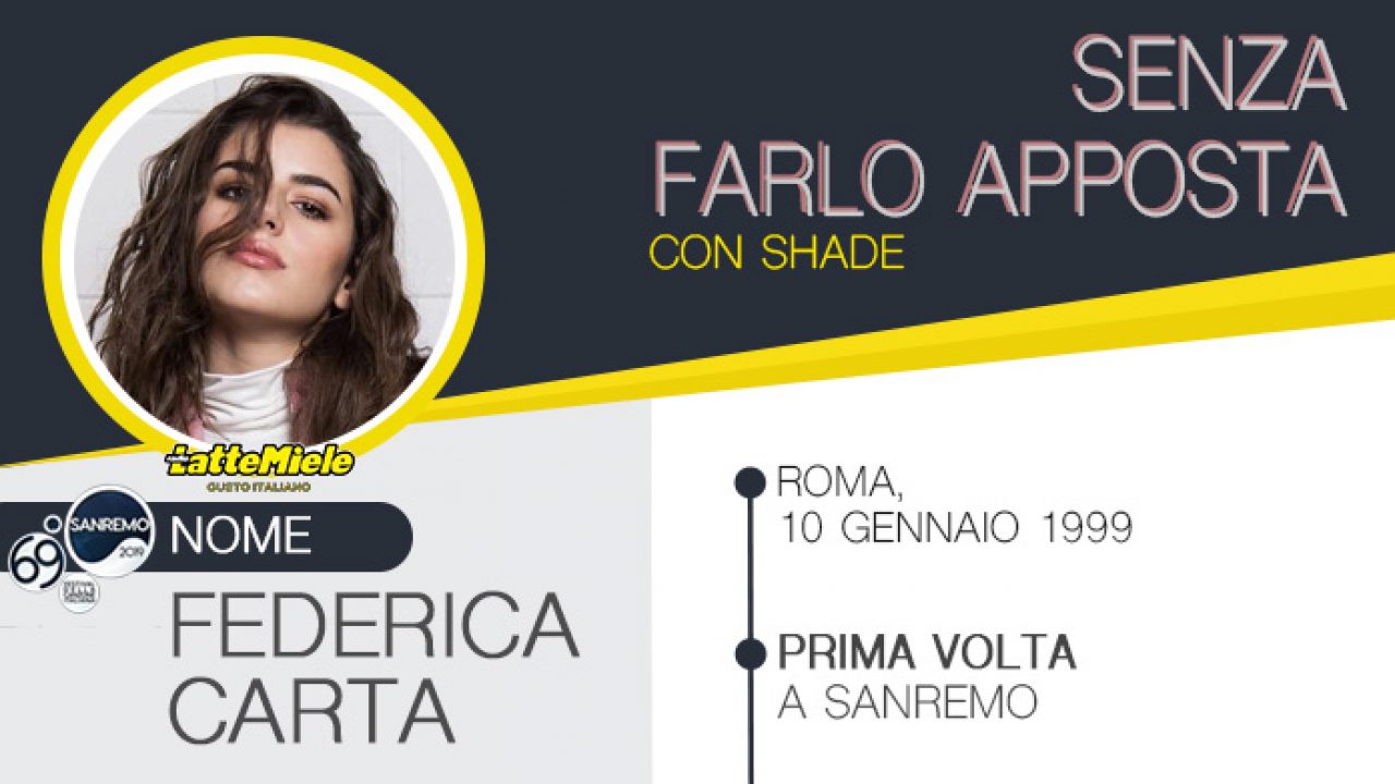 Federica Carta Senza Farlo Apposta Con Shade Radio