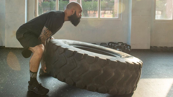Кантовка покрышки Tire Flip 180