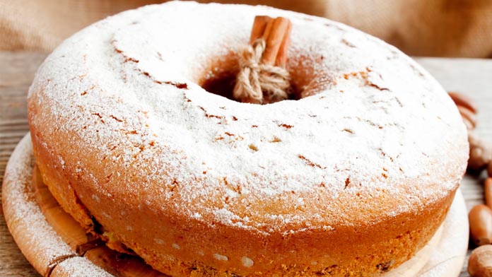 ciambella con albicocche