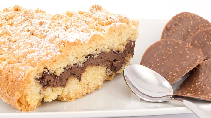 sbrisolona con cioccolato