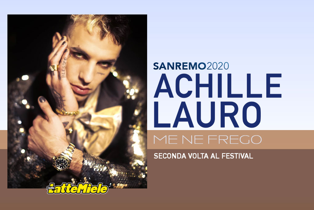 Sanremo 2020: Achille Lauro