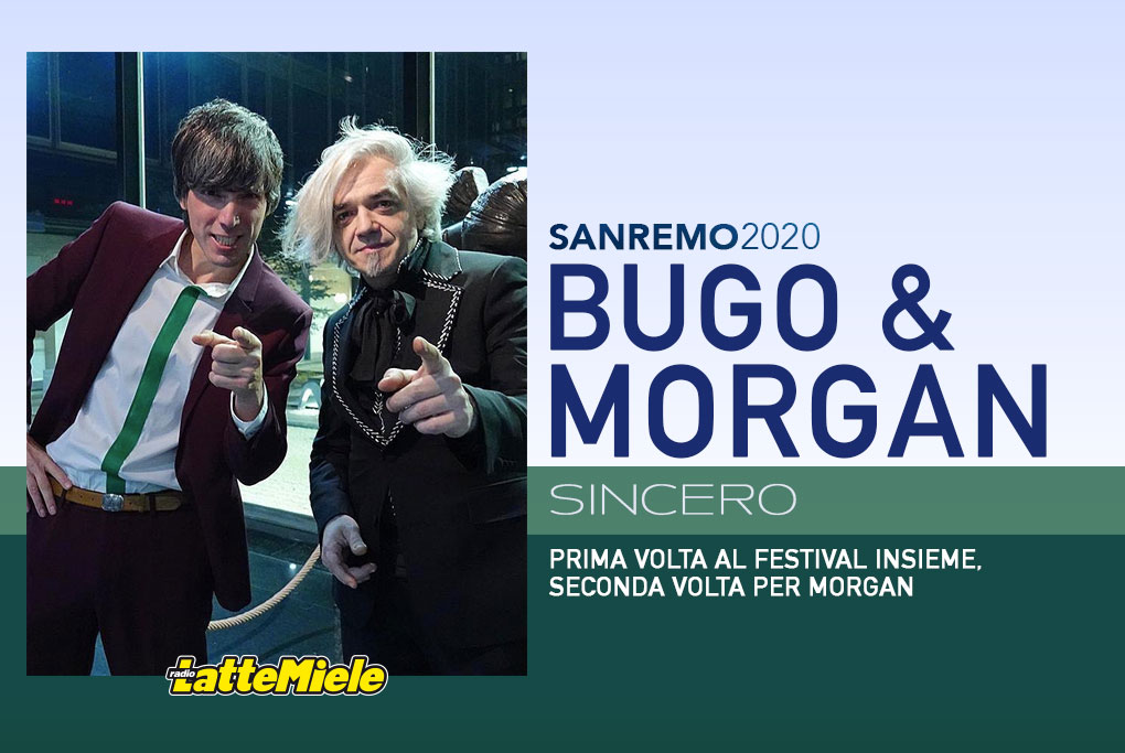 Sanremo 2020: Bugo e Morgan