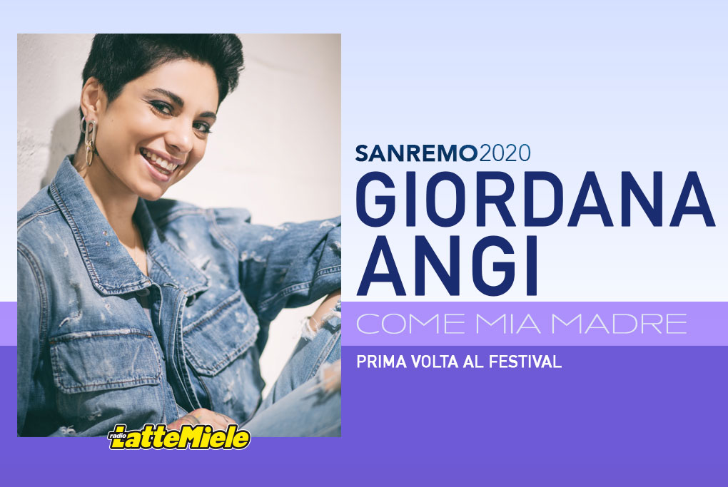 Sanremo 2020: Giordana Angi
