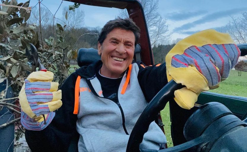 gianni morandi ustioni