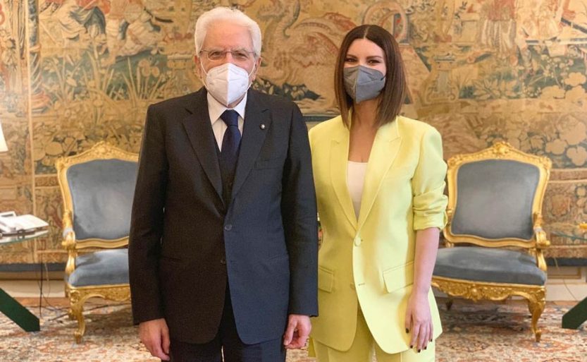 pausini mattarella quirinale