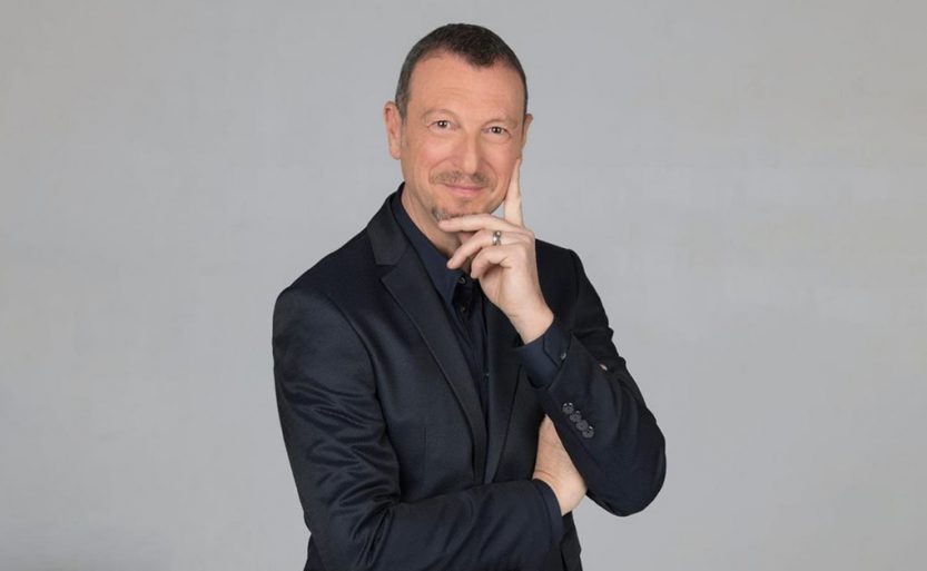 amadeus sanremo 2022 conduttore