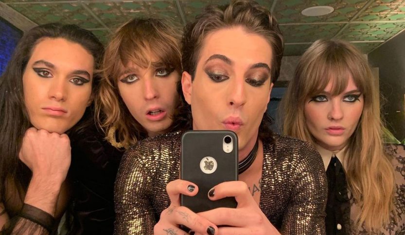 maneskin rock band concerto rolling stones