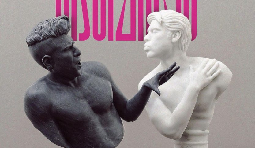 disumano due statue asta fedez