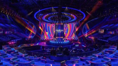 Palco Eurovision Song Contest 2023 Liverpool Arena