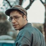 Foto di Galeffi in bicicletta.