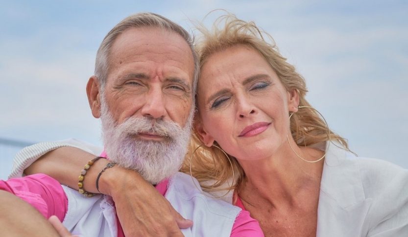 Foto dei Jalisse abbracciati