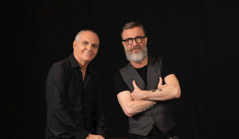 Panariello Masini foto del tour teatrale