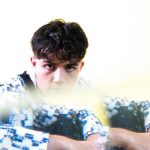 Celestiale sul set di un videoclip