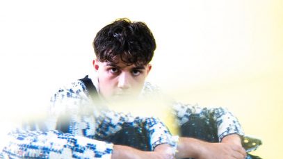 Celestiale sul set di un videoclip