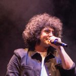 Djomi durante il premio Lunezia