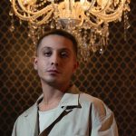 Giaime sul set del videoclip