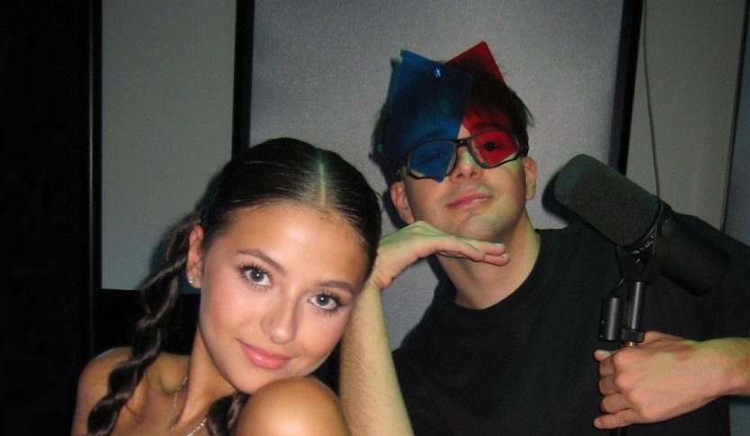 Jr Stit e Plata nella foto lancio del singolo Le mie Vibes