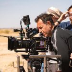 Foto di Matteo Garrone sul set di "Io Capitano"