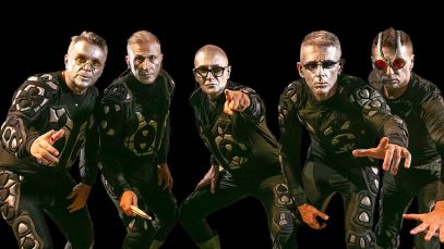 I Rockets in un servizio fotografico