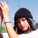 Sofia Rollo in un prato