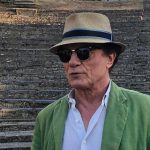 Massimo Ranieri alle prove di un concerto