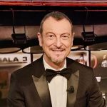 Foto di Amadeus a Sanremo