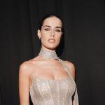 Clara durante la settimana di Sanremo