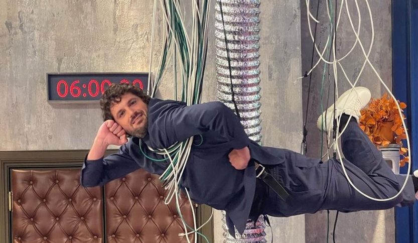 Frank Matano sul set di LOL