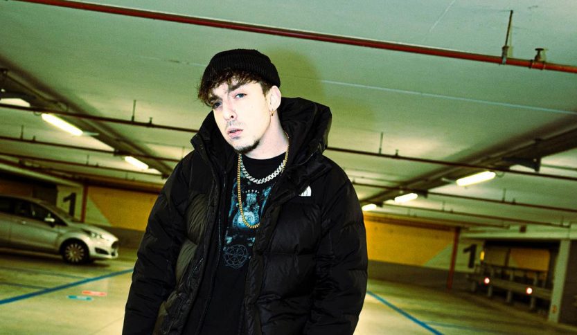 Garelli in un parcheggio sotterraneo