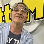 Francesco Baccini negli studi di Radio LatteMiele