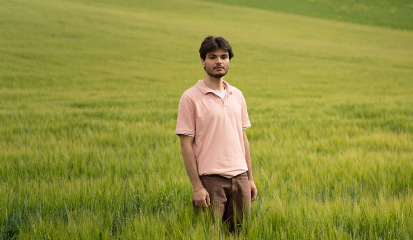 M.E.R.L.O.T. in un campo d'erba