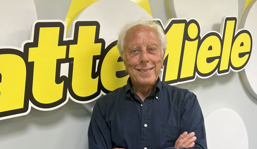 Mario Lavezzi negli studi di Radio LatteMiele