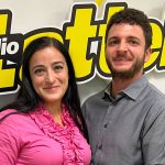 raffaella d'ascoli negli studi di radio LatteMiele