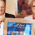 Luigi Caiola con Ennio Morricone