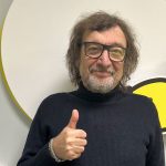 Claudio Cecchetto negli studi di Radio LatteMiele