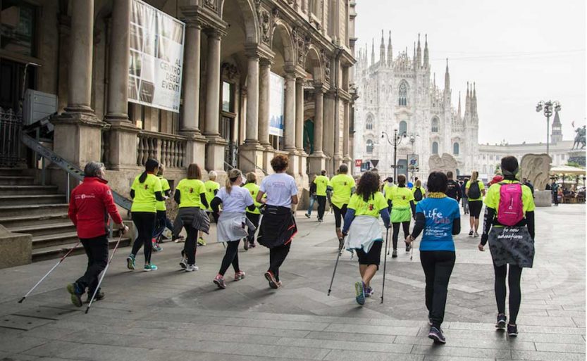 Foto walking day Milano media partner radio lattemiele