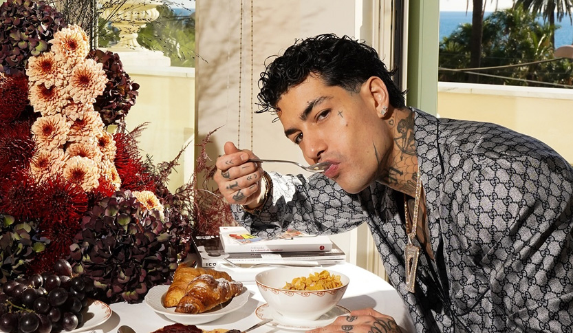 Tony Effe foto annuncio partecipazione big sanremo 2025