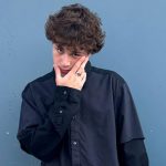 Settembre su sfondo blu