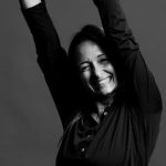 Ilaria Latini in bianco e nero