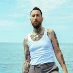 Samuel Costa in mezzo al mare