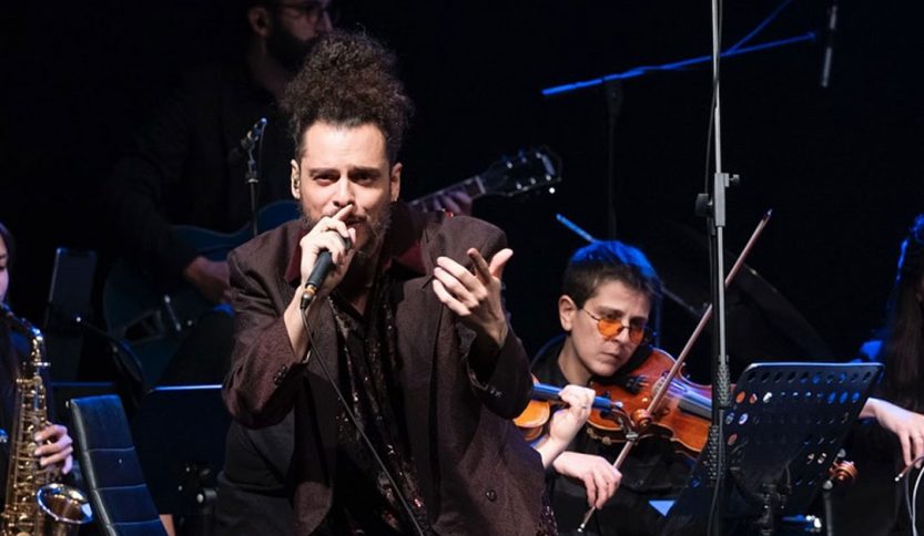 Dabide Shorty in un concerto