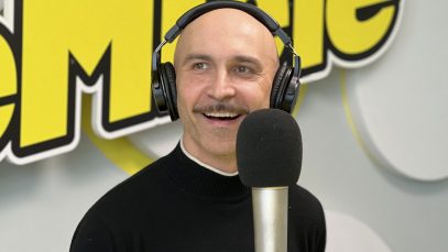 Maccio Capatonda negli studi di Radio LatteMiele