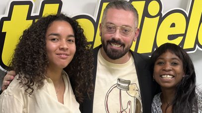 Afroveronesi negli studi di Radio LatteMiele