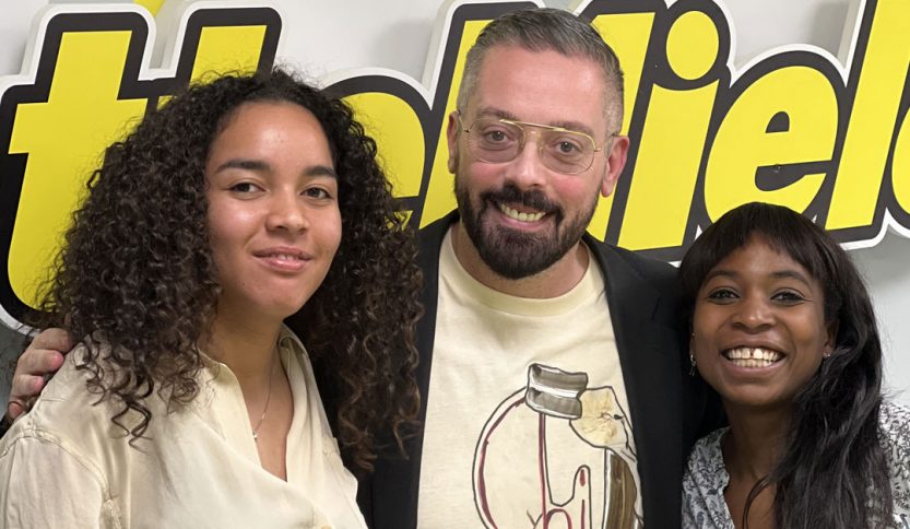 Afroveronesi negli studi di Radio LatteMiele