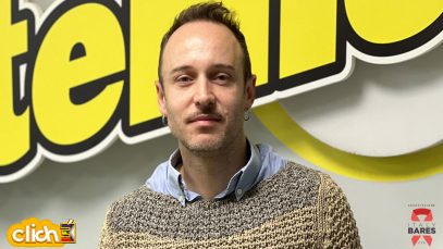 Giorgio Camandona negli studi di Radio LatteMiele