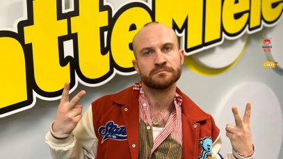 Paolo Camilli negli studi di Radio LatteMiele