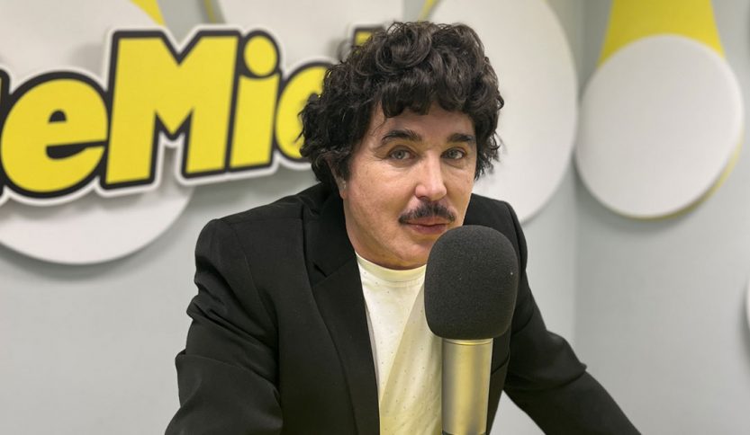 Scialpi negli studi di Radio LatteMiele