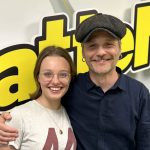 Angelo e Agata Pisani negli studi di Radio LatteMiele