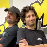 Frank Matano e Salvo Di Paola negli studi di Radio LatteMiele