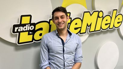 Marco Stagnaro negli studi di Radio LatteMiele